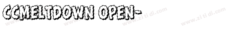 CCMeltdown Open字体转换